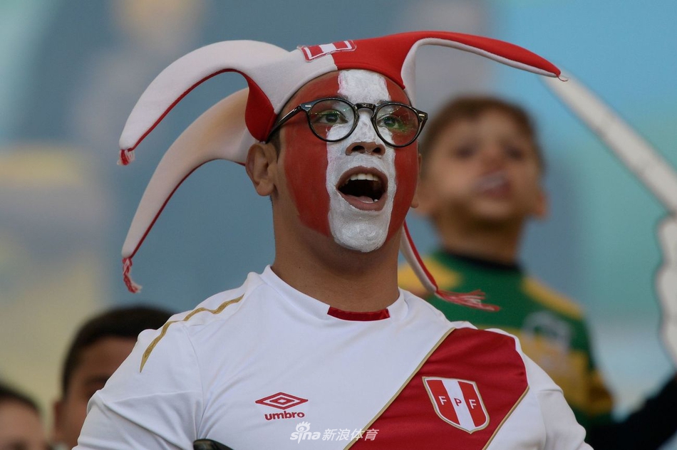 女球迷人体彩绘为巴西助威