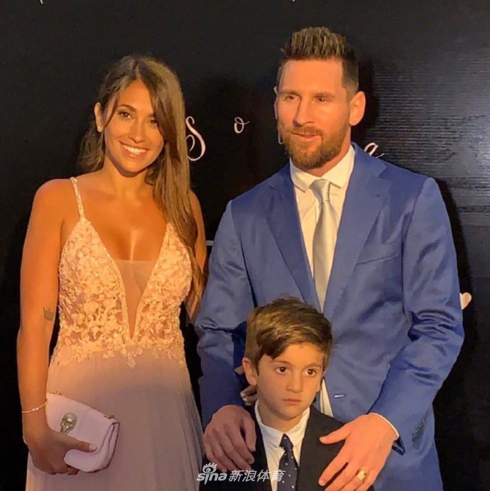 梅西全家出镜！大儿子表情亮了