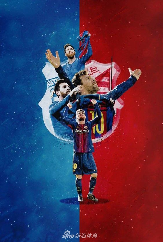 赶快收藏！梅西的酷炫壁纸来啦