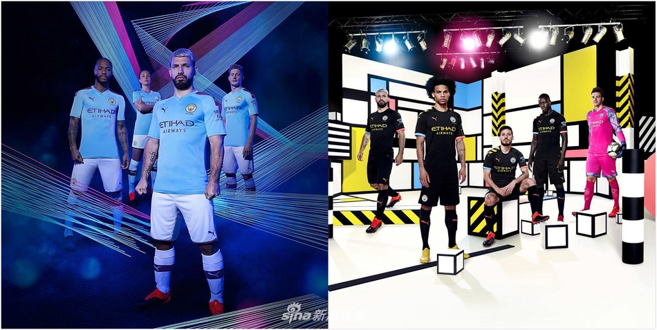 曼城新球衣公布！颜值几分？