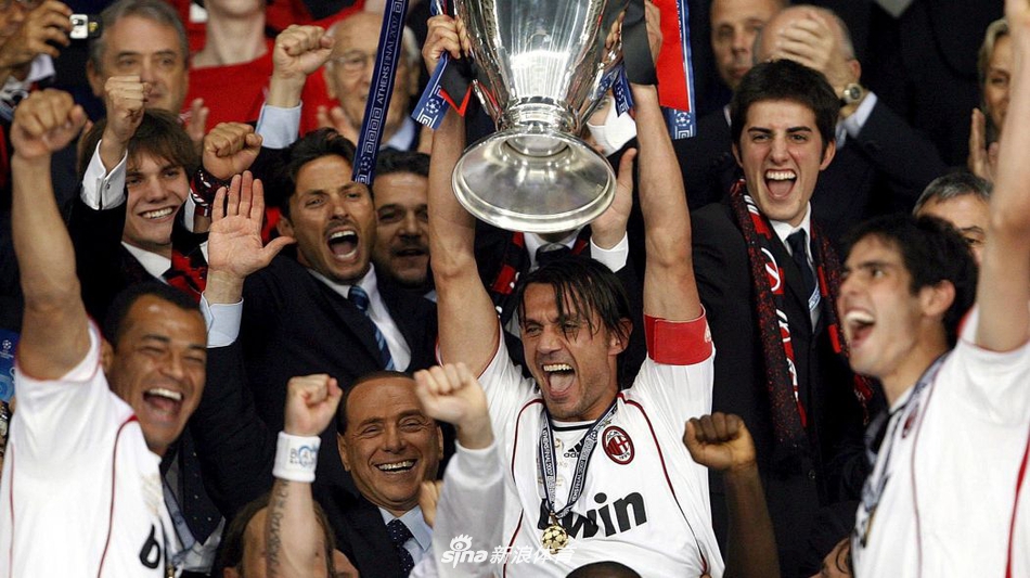 第2名：AC米兰7次