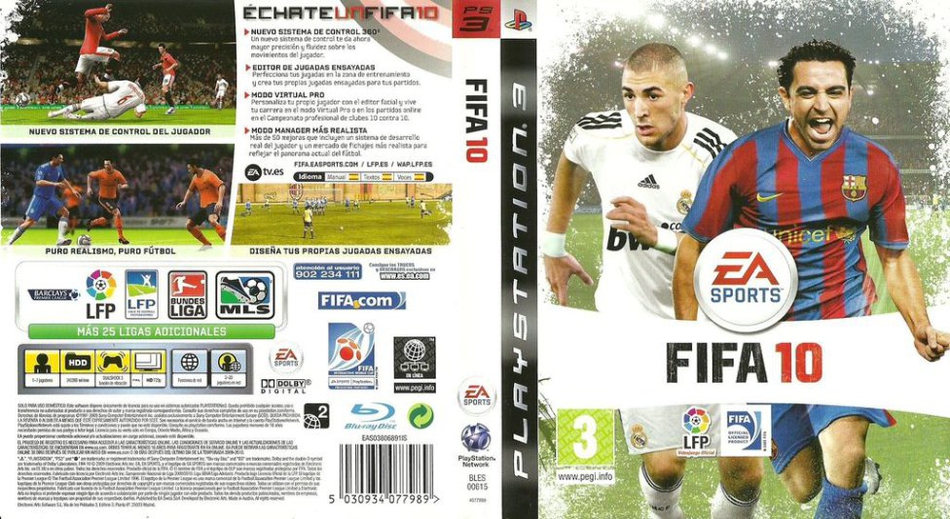 FIFA10（哈维、本泽马）