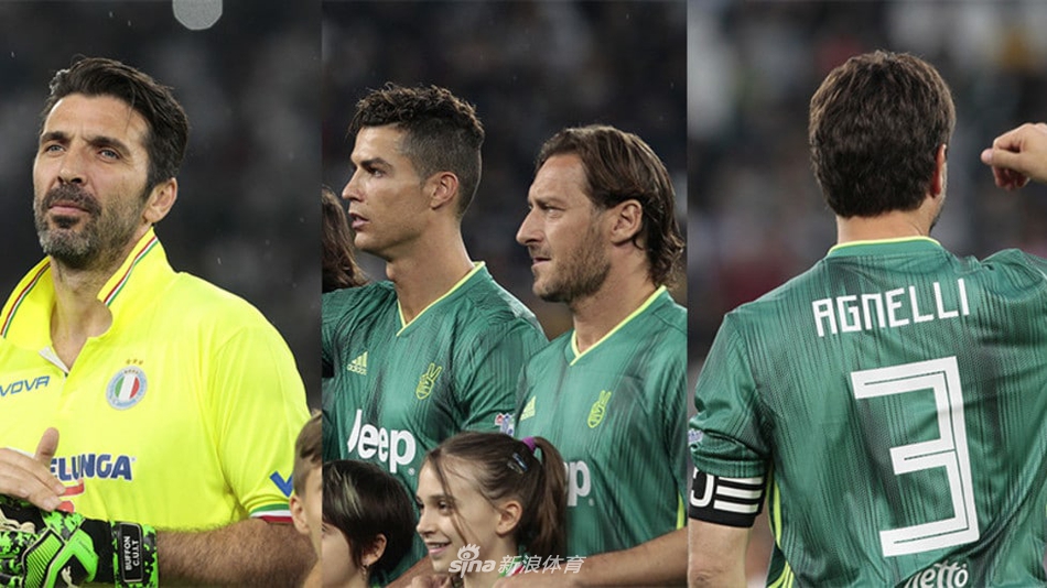 C罗慈善赛再演神级倒钩!搭档皮尔洛托蒂阵容太美