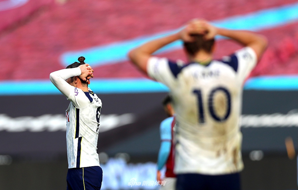 【英超】热刺1-2西汉姆联