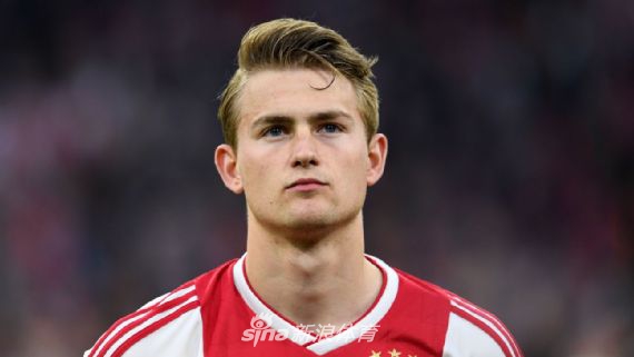 第3名：德里赫特（阿贾克斯）19岁