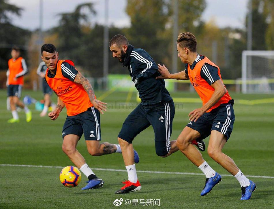 皇马三员大将回归训练