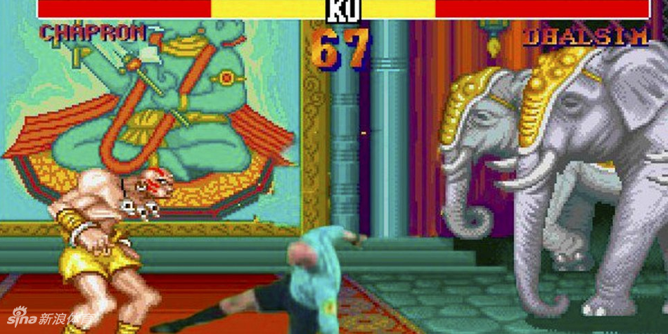 穿越至街霸游戏