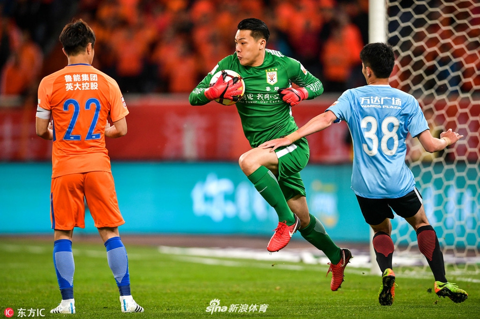 王大雷在比赛中