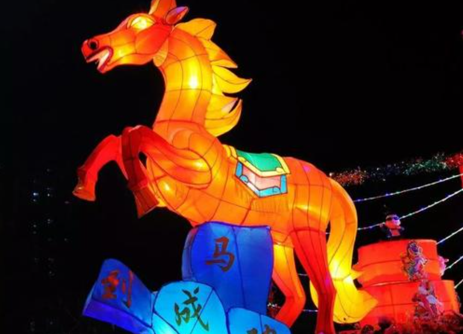 百万骑兵,灯彩佳话,元宵快乐!
