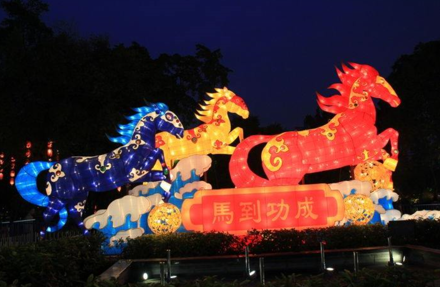 百万骑兵,灯彩佳话,元宵快乐!