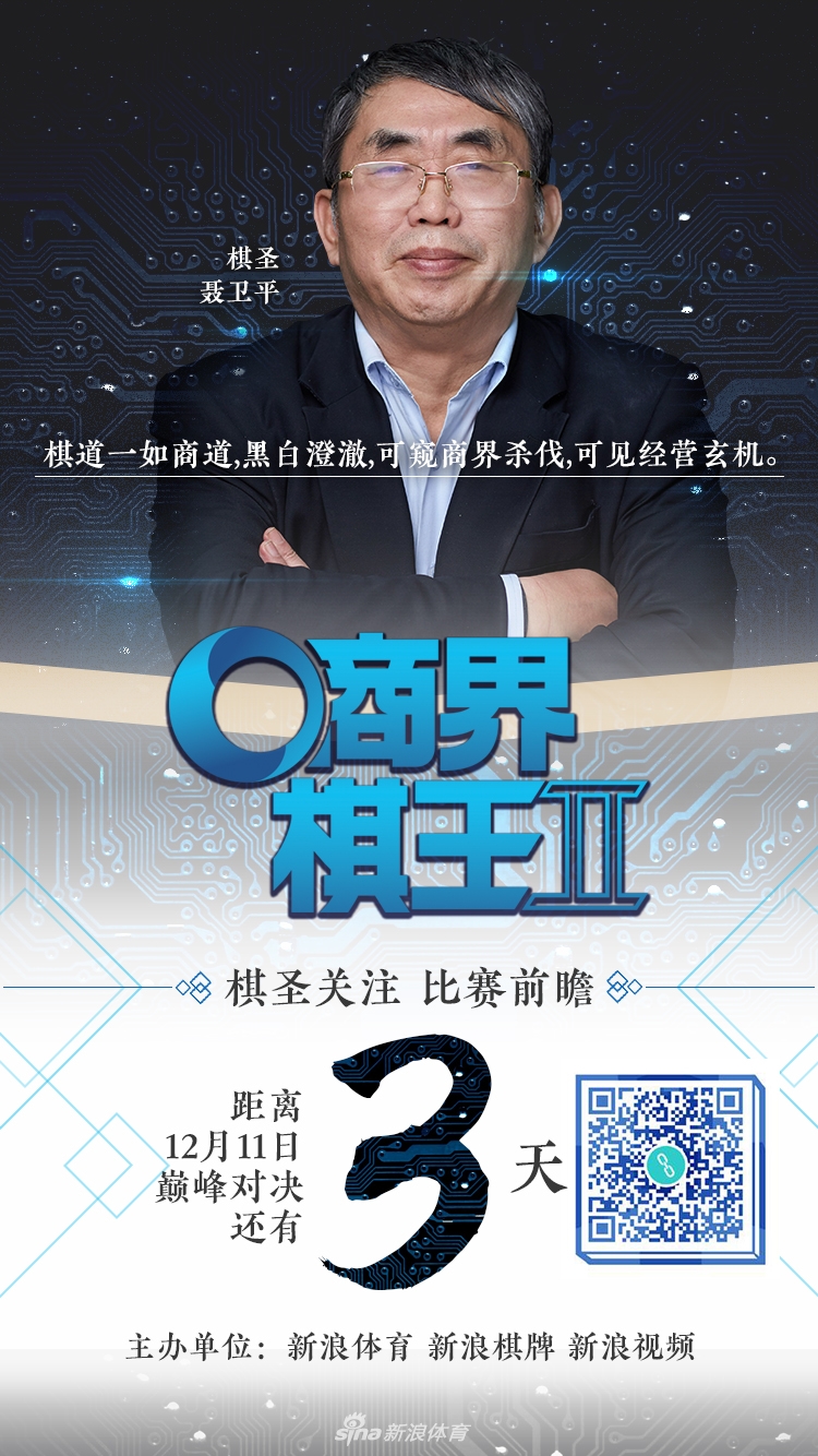 第二届商界棋王宣传海报