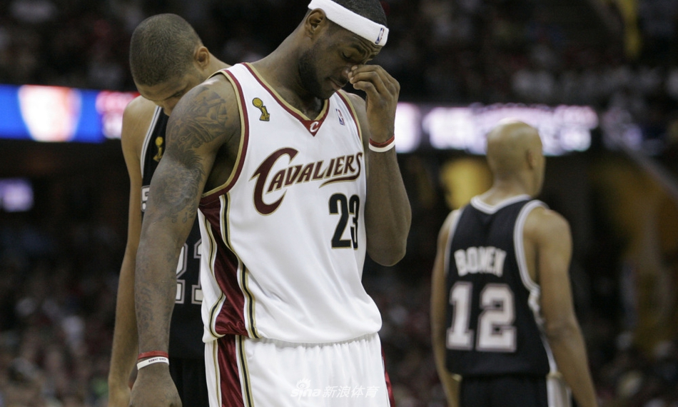 06-07赛季总决赛 骑士0-4马刺