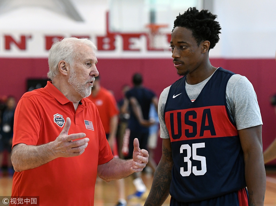 众星亮相美国男篮迷你训练营！波波维奇还“假公济私”？