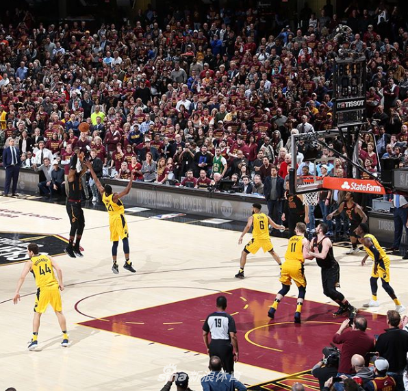 季后赛首轮绝杀步行者