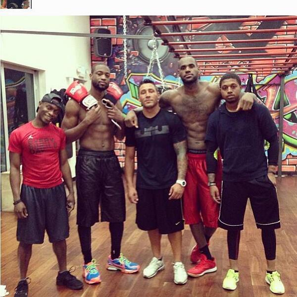 之前休赛期的训练