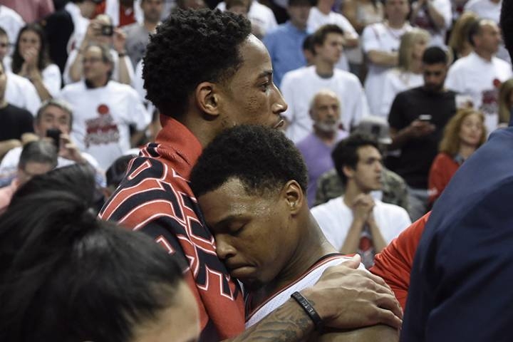 2017年季后赛第二轮4-0横扫猛龙