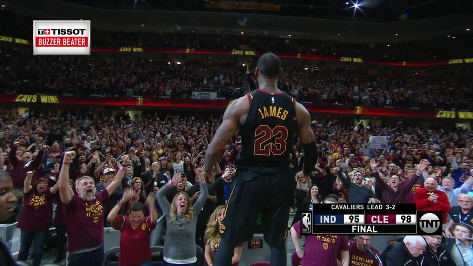 18年季后赛首轮绝杀步行者