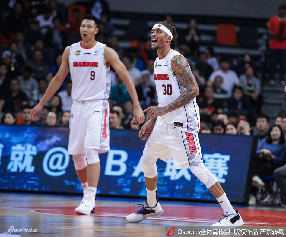 CBA第41轮：广东114-79同曦