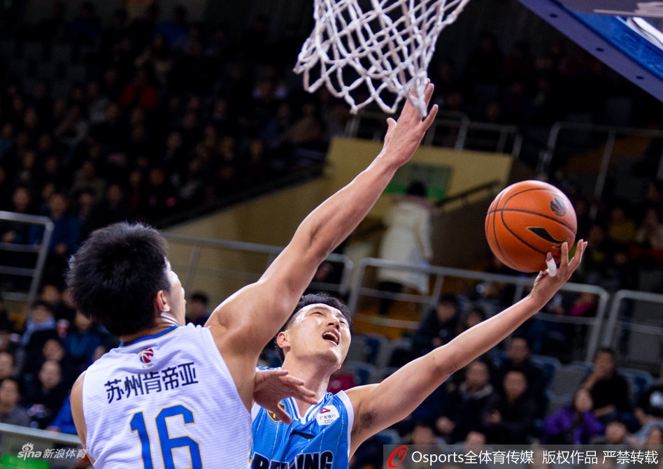 CBA第36轮:肯帝亚109-107北京