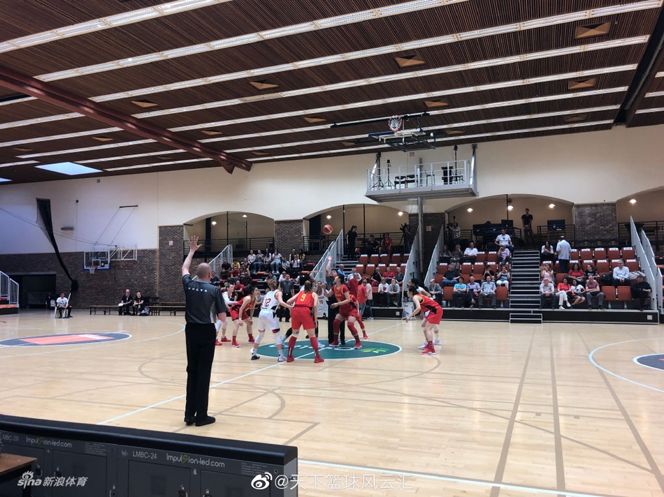 热身赛中国女篮胜加拿大精彩瞬间