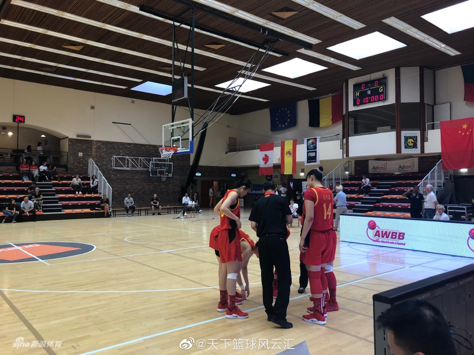 热身赛中国女篮胜加拿大精彩瞬间