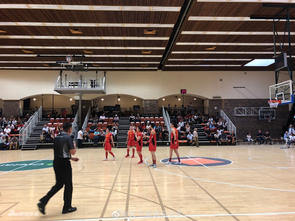 热身赛中国女篮胜加拿大精彩瞬间