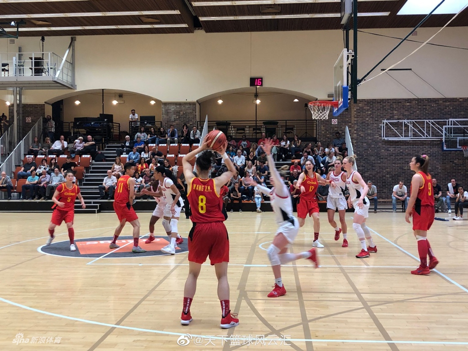 热身赛中国女篮胜加拿大精彩瞬间