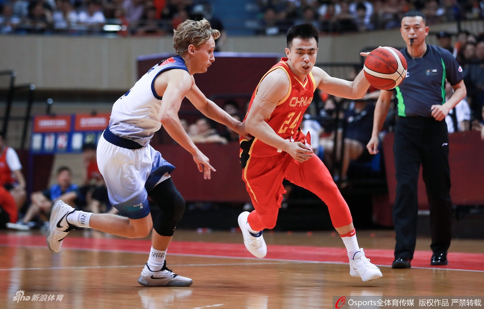 热身赛常州站:中国VS NBL联队