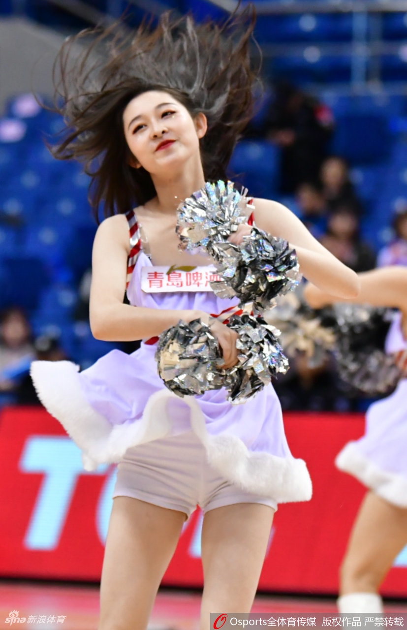 CBA第45轮啦啦队美女热舞精选