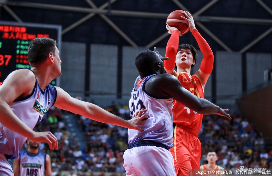 热身赛常州站:中国VS NBL联队