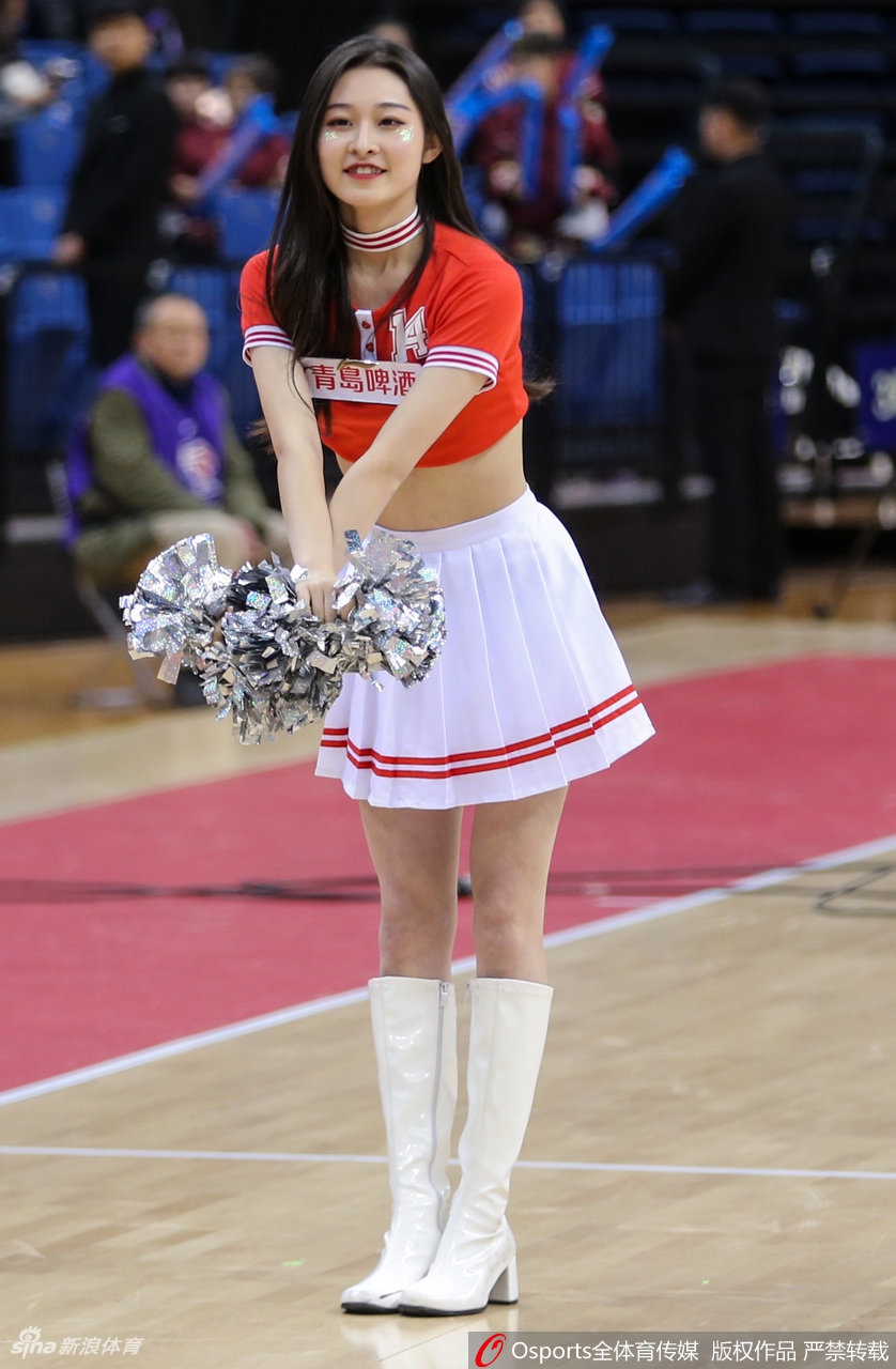 CBA第45轮啦啦队美女热舞精选