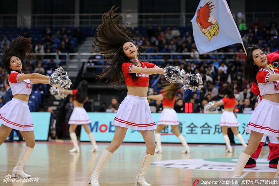 CBA第45轮啦啦队美女热舞精选