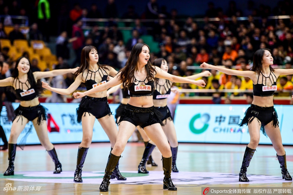 CBA第45轮啦啦队美女热舞精选
