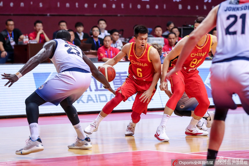 热身赛常州站:中国VS NBL联队