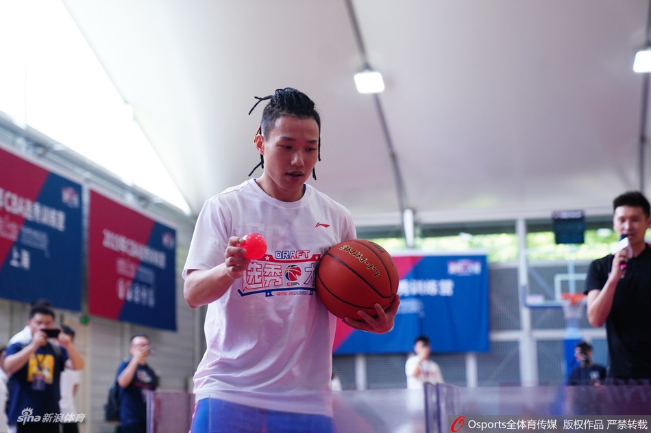 2019CBA选秀训练营开幕式