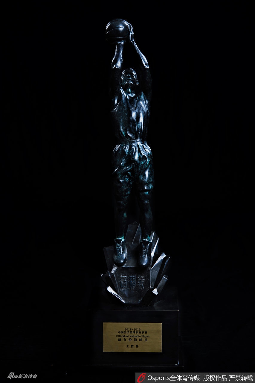 王哲林常规赛MVP写真