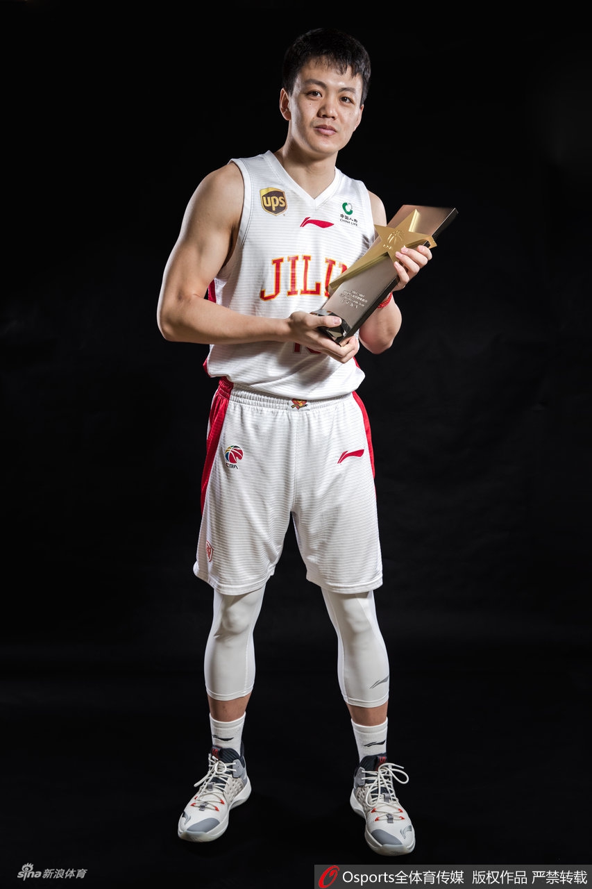 CBA最佳新人姜宇星官方写真