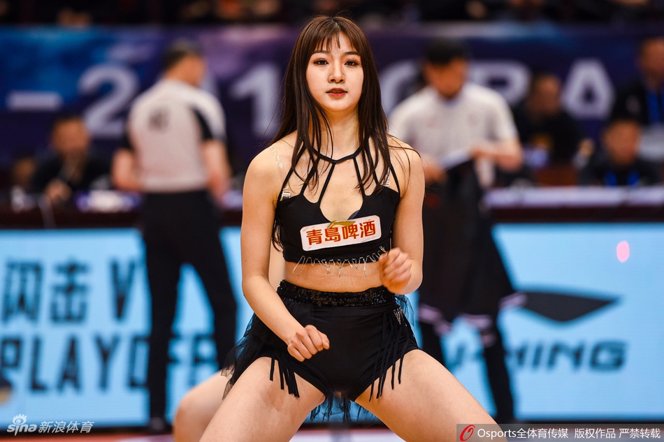 CBA第45轮啦啦队美女热舞精选