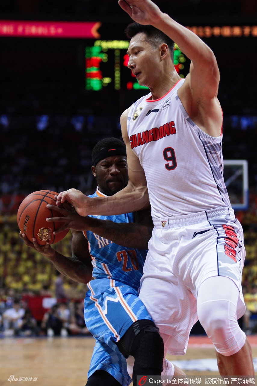 CBA总决赛G2：广东116-97新疆