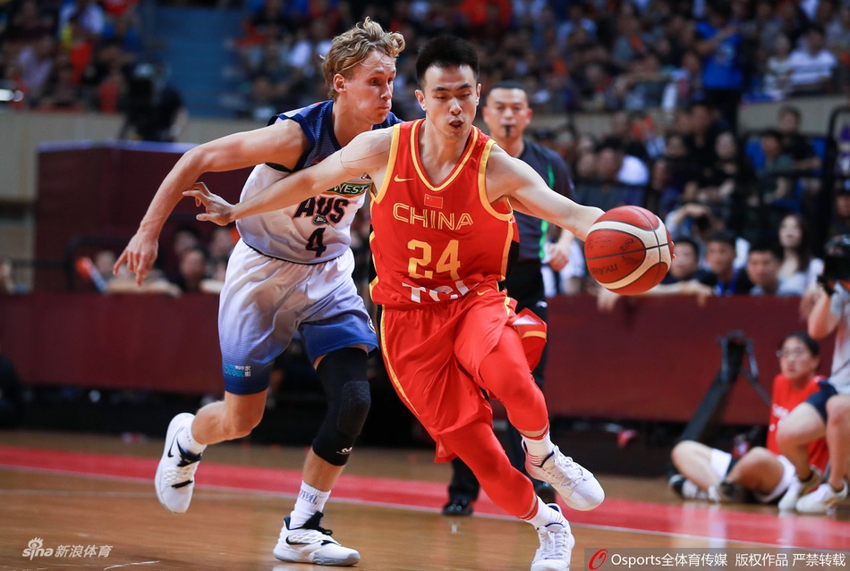 热身赛常州站:中国VS NBL联队