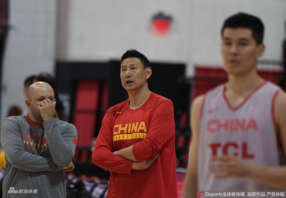 中国男篮夏联公开训练课