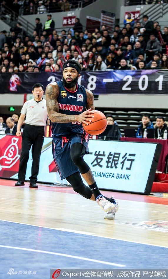 CBA第17轮：浙江103-107广东