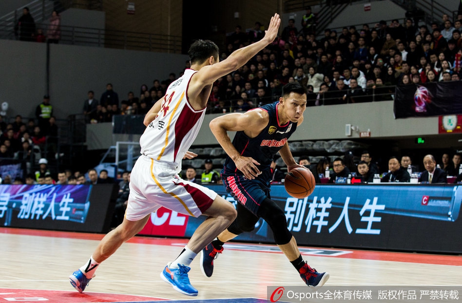 CBA第17轮：浙江103-107广东