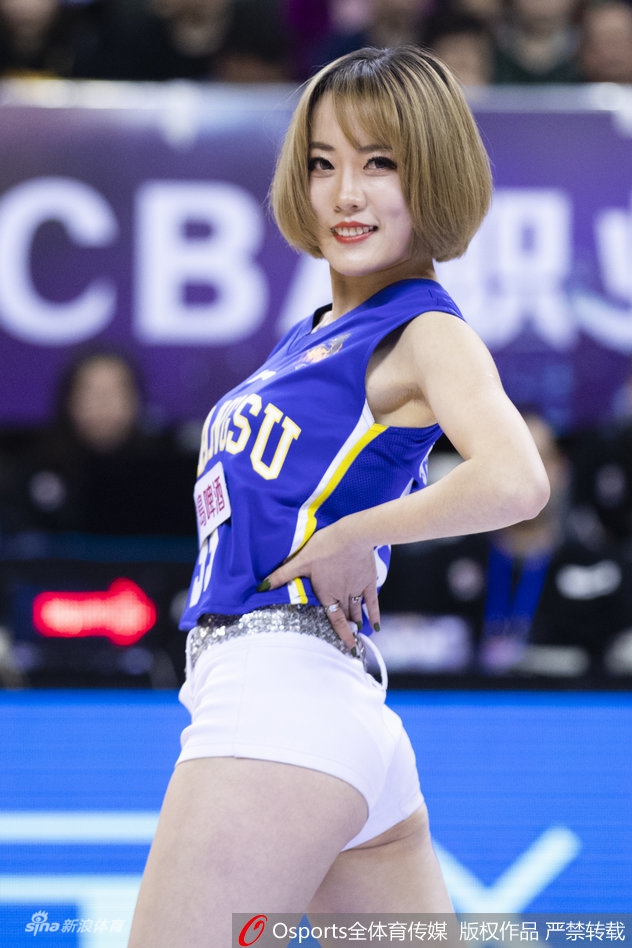 CBA第23轮拉拉队美女热舞精选