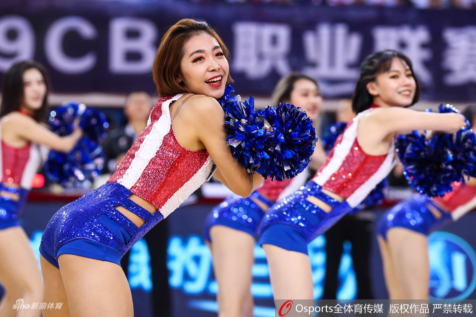 CBA第23轮拉拉队美女热舞精选