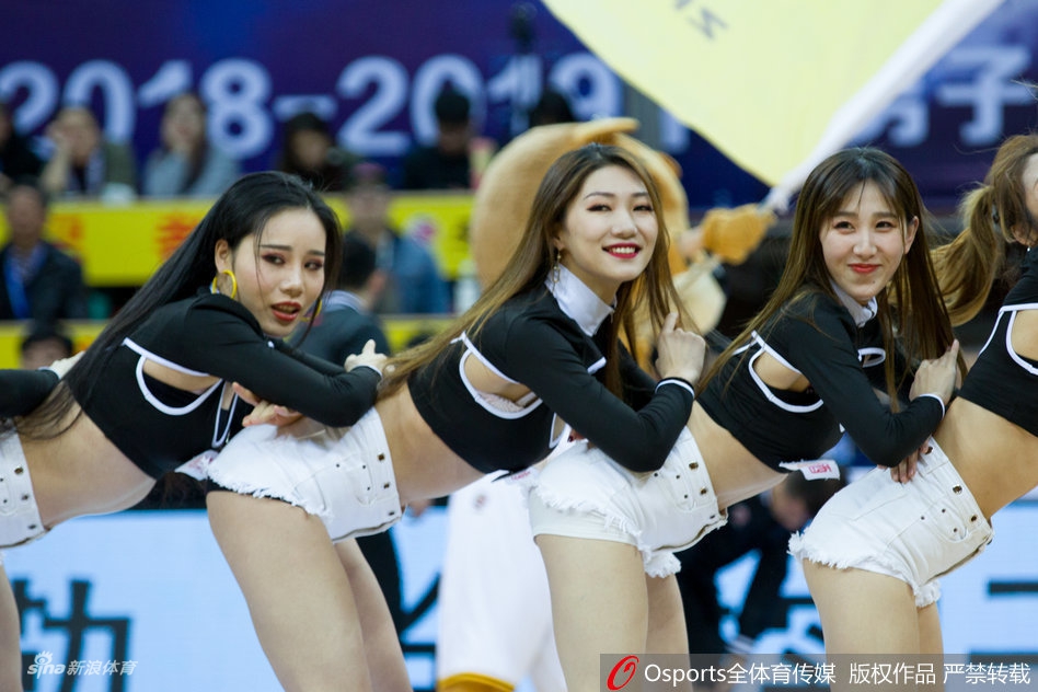 CBA第29轮拉拉队美女热舞精选