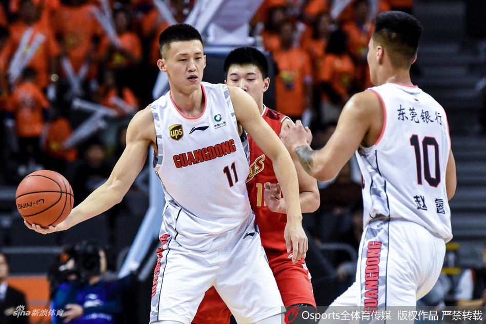 CBA第33轮:广东VS八一