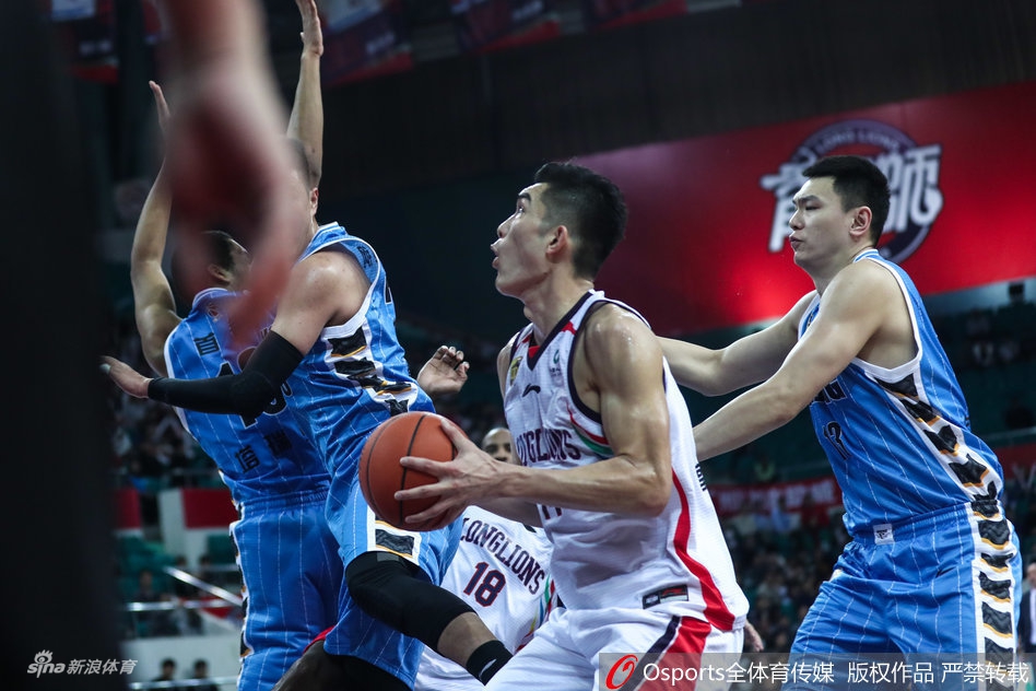 CBA第39轮:广州97-93北京