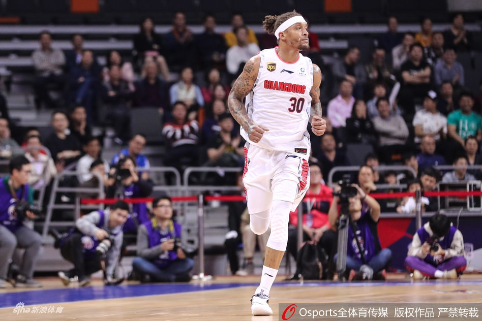 CBA第41轮：广东114-79同曦