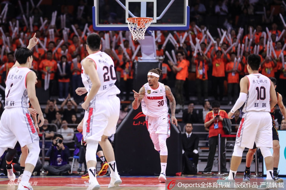 CBA第41轮：广东114-79同曦